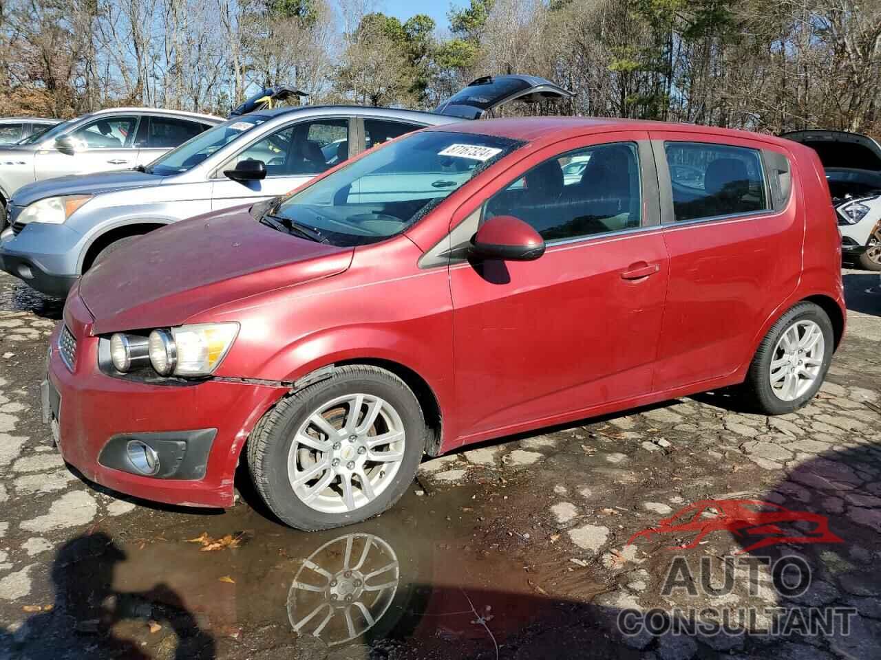 CHEVROLET SONIC 2012 - 1G1JC6SHXC4203517