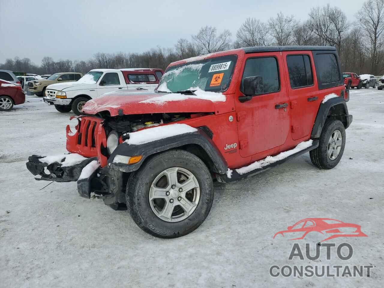 JEEP WRANGLER 2021 - 1C4HJXDG1MW533719