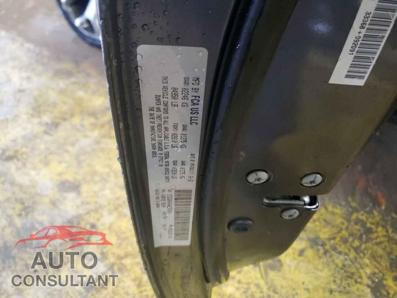 DODGE CHALLENGER 2016 - 2C3CDZAG0GH276030