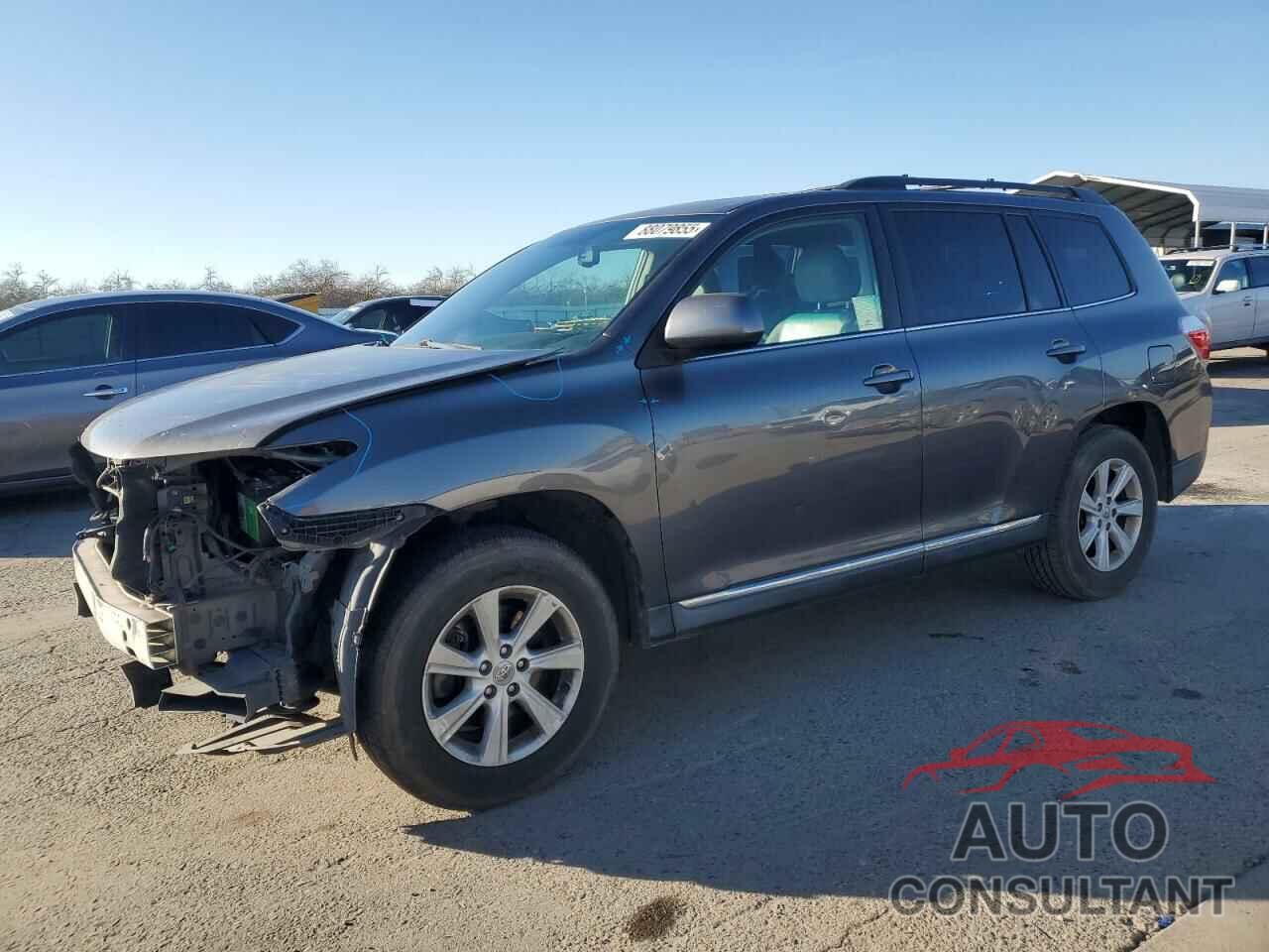 TOYOTA HIGHLANDER 2012 - 5TDZK3EH6CS051831