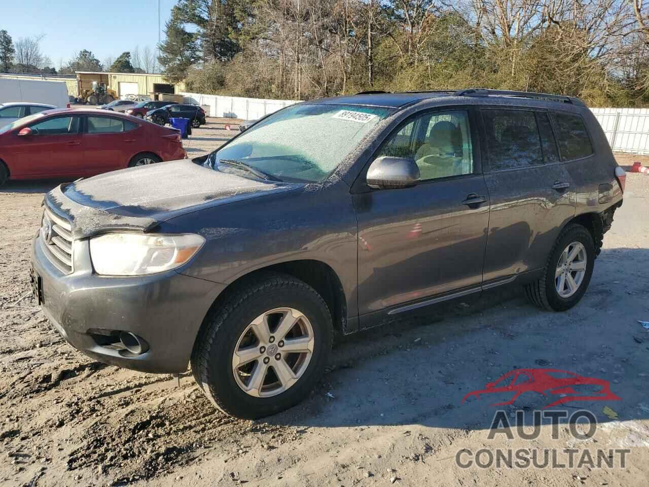 TOYOTA HIGHLANDER 2010 - 5TDZK3EH6AS008748