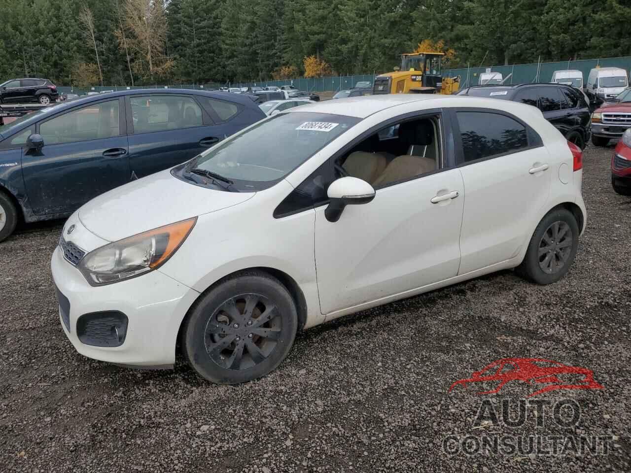 KIA RIO 2012 - KNADN5A39C6089980