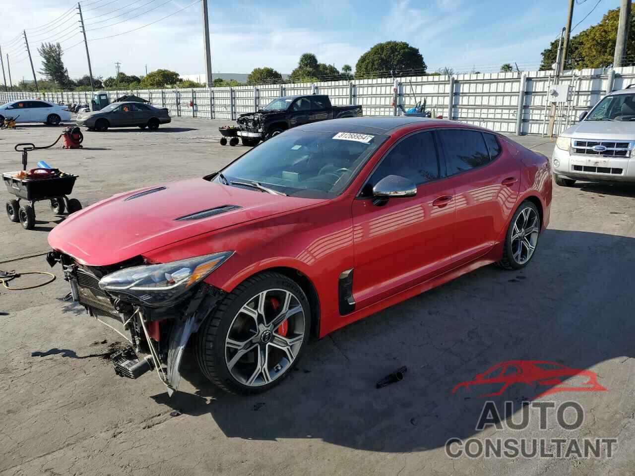 KIA STINGER 2018 - KNAE45LCXJ6018515
