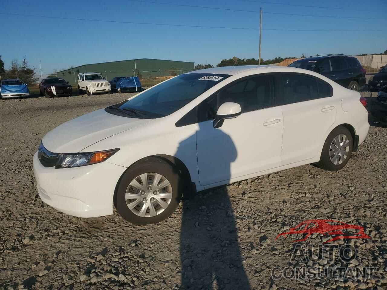 HONDA CIVIC 2012 - 19XFB2F59CE018494