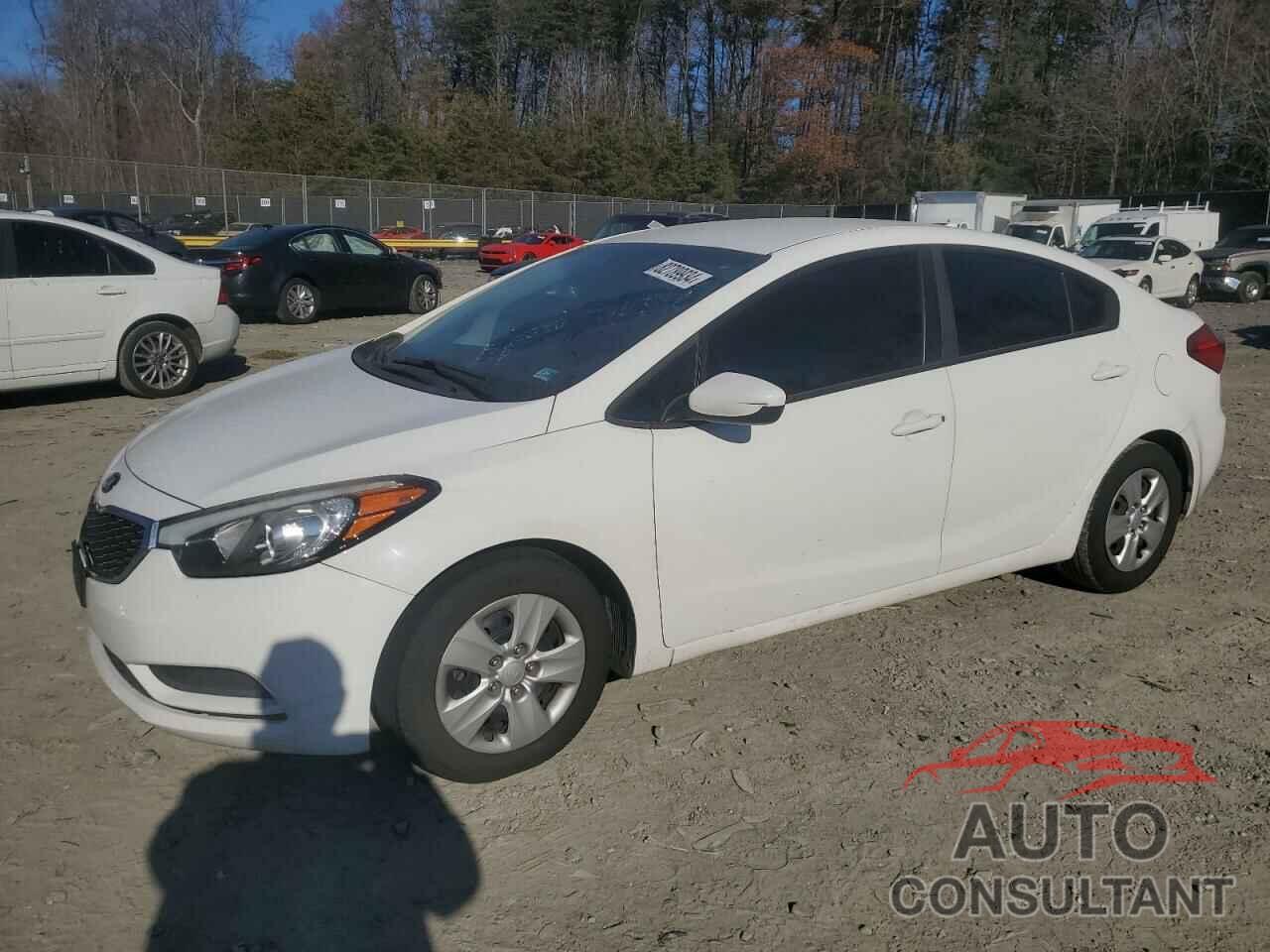 KIA FORTE 2016 - KNAFK4A6XG5494022