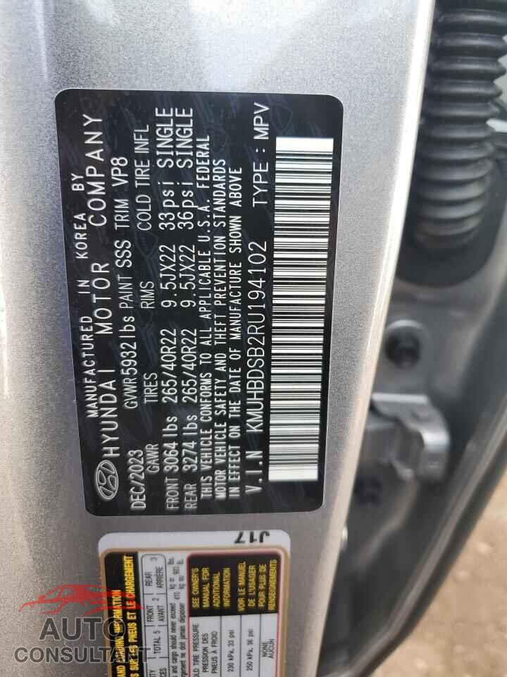 GENESIS GV80 2024 - KMUHBDSB2RU194102