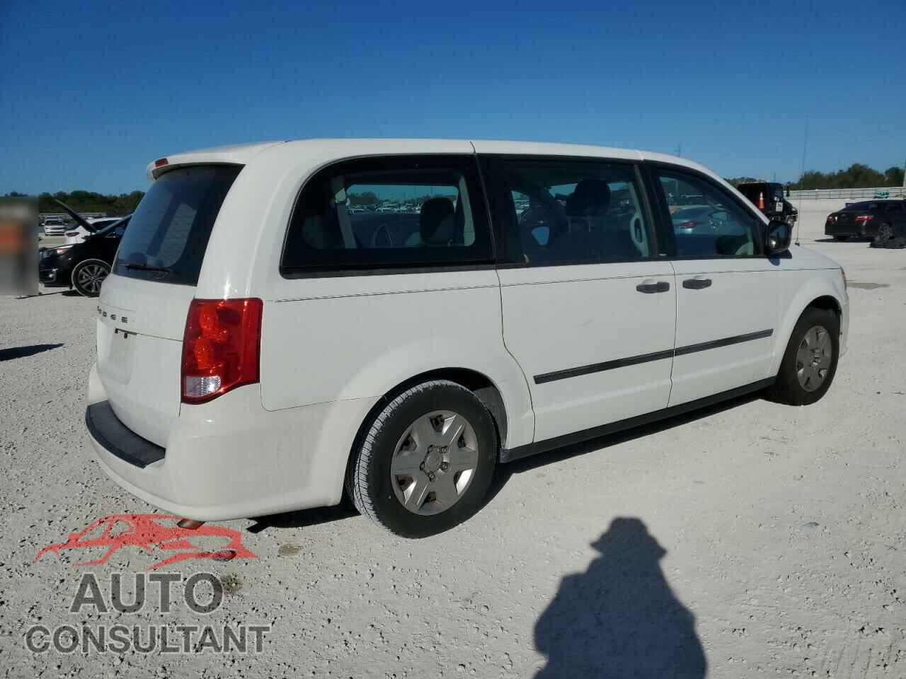 DODGE CARAVAN 2012 - 2C4RDGBG1CR268435