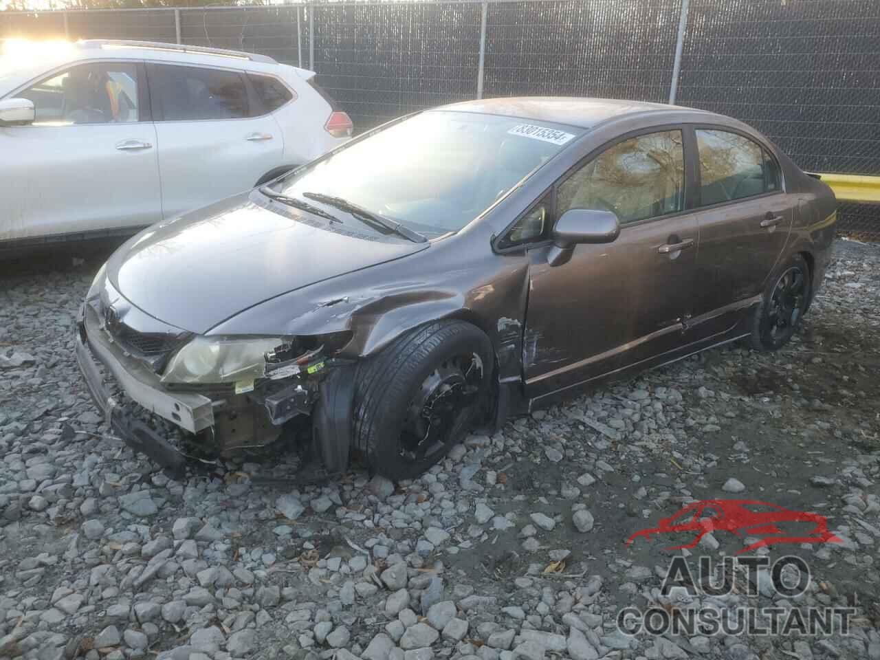 HONDA CIVIC 2009 - 19XFA16569E018183