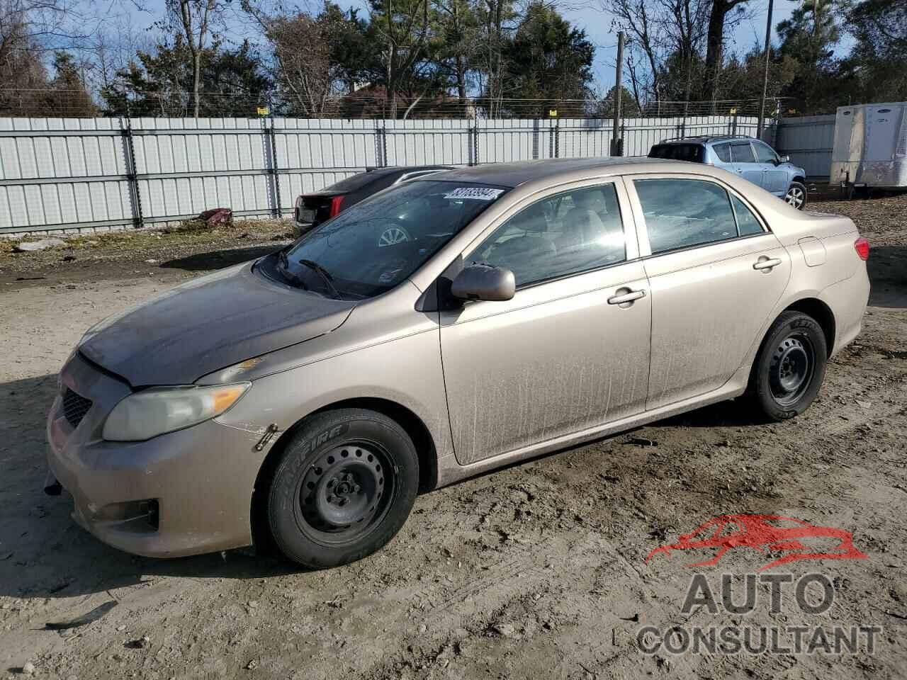 TOYOTA COROLLA 2009 - 1NXBU40E79Z012776