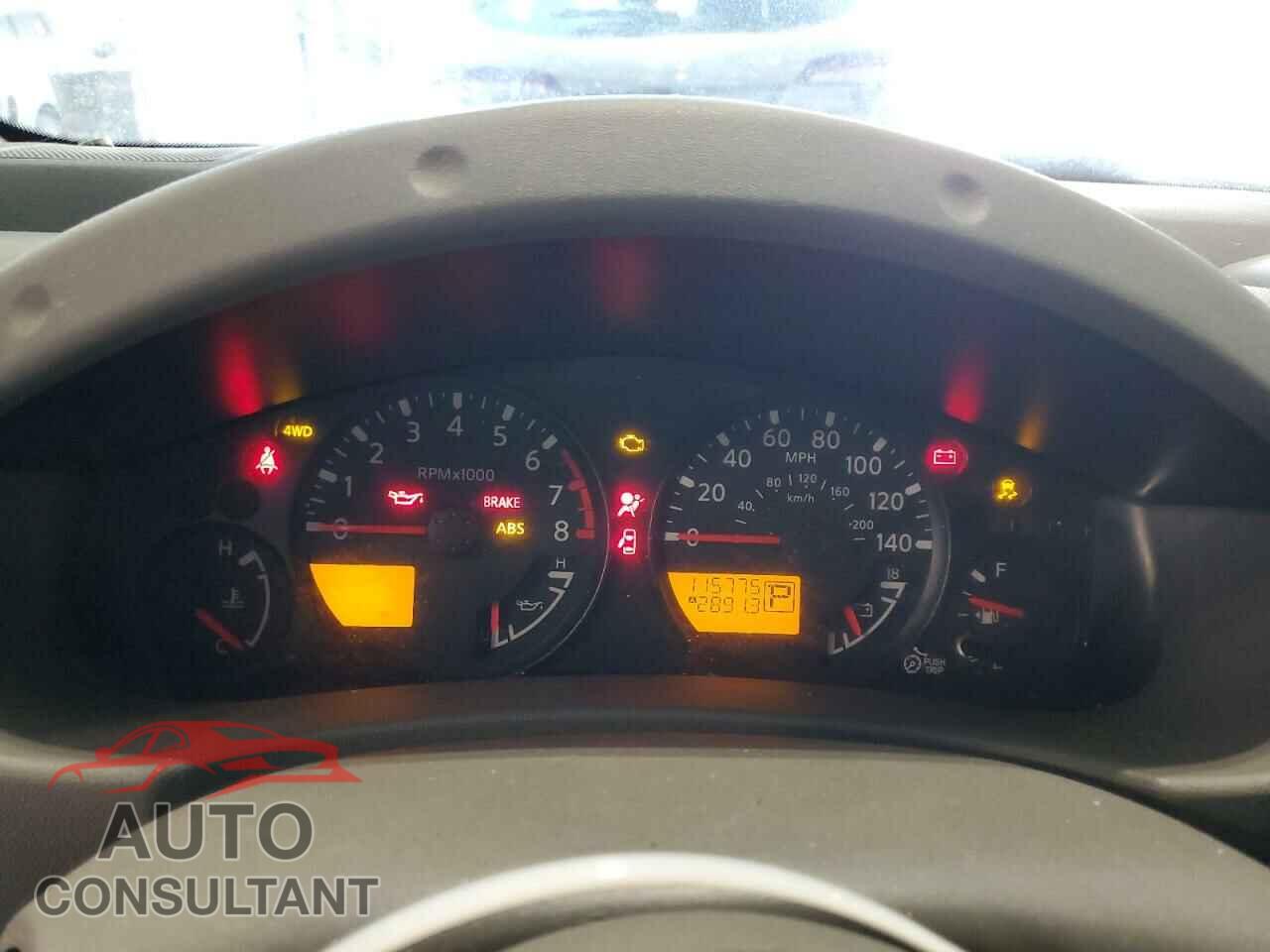 NISSAN FRONTIER 2012 - 1N6AD0EV5CC405087