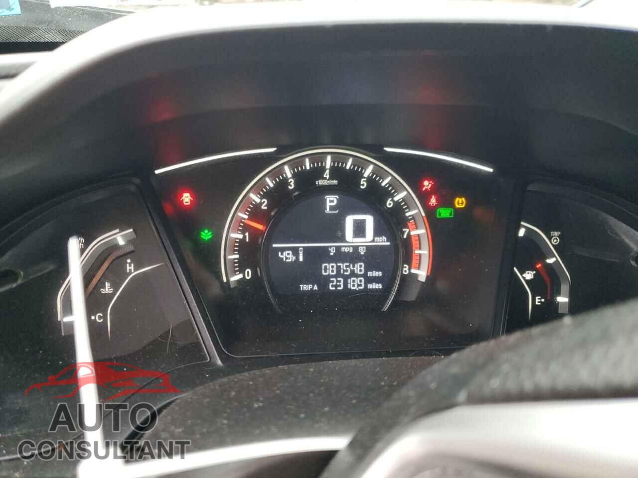 HONDA CIVIC 2017 - 19XFC2F5XHE223472