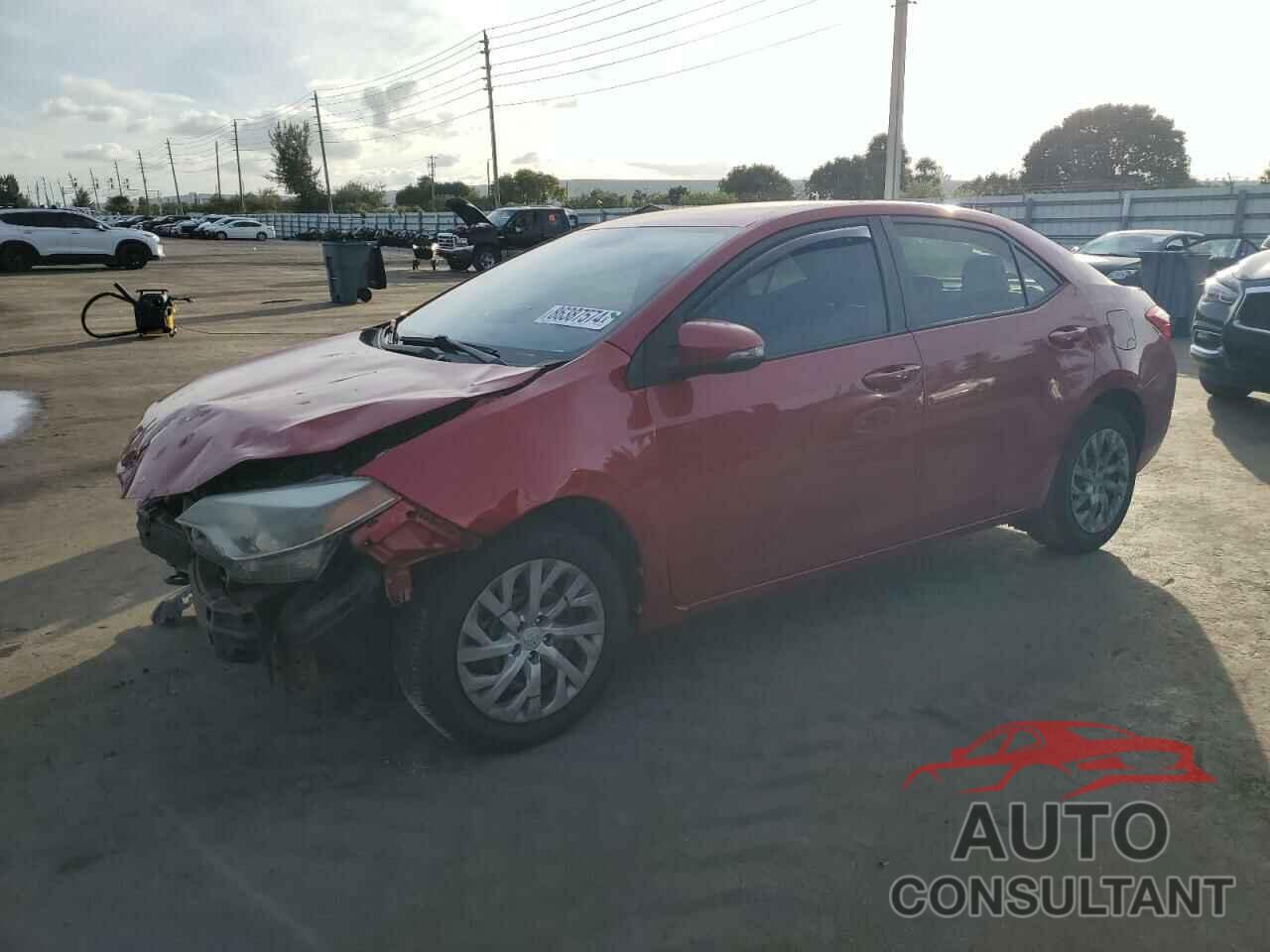 TOYOTA COROLLA 2015 - 5YFBURHE6FP263707