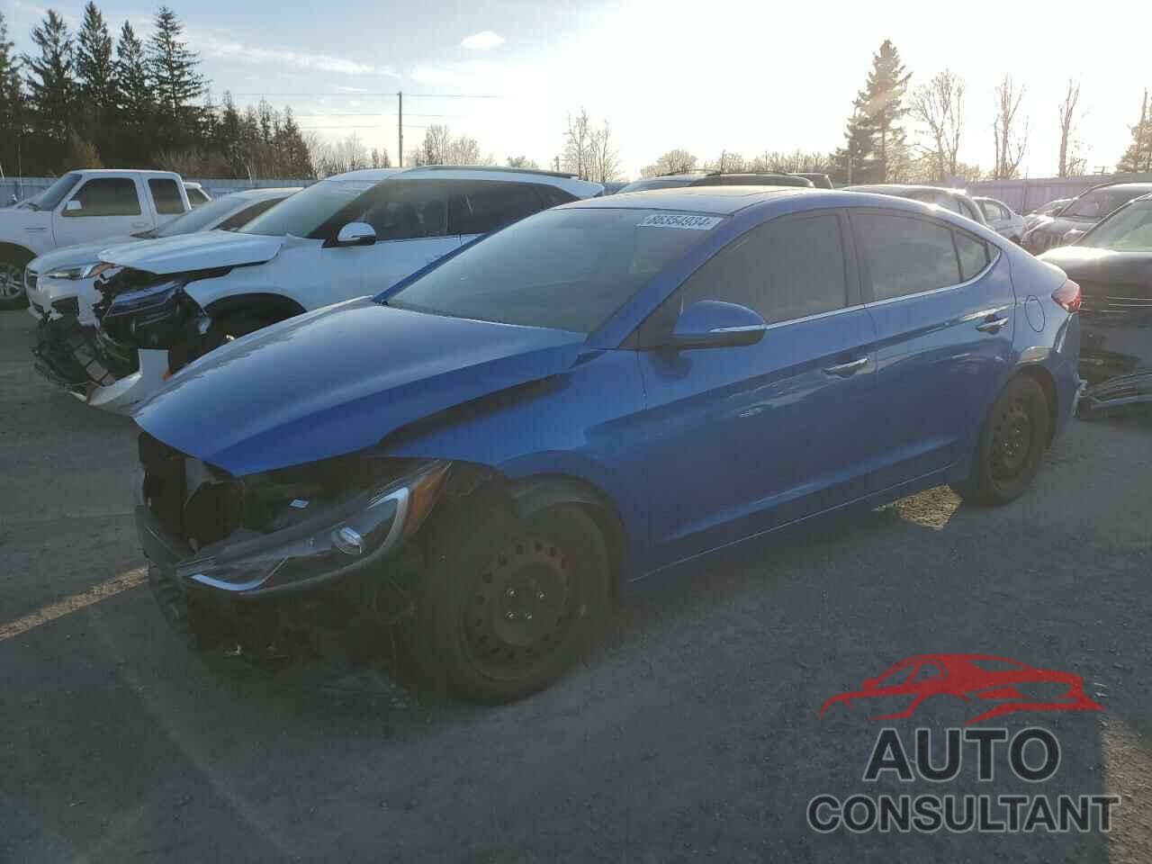HYUNDAI ELANTRA 2017 - KMHD84LFXHU249584