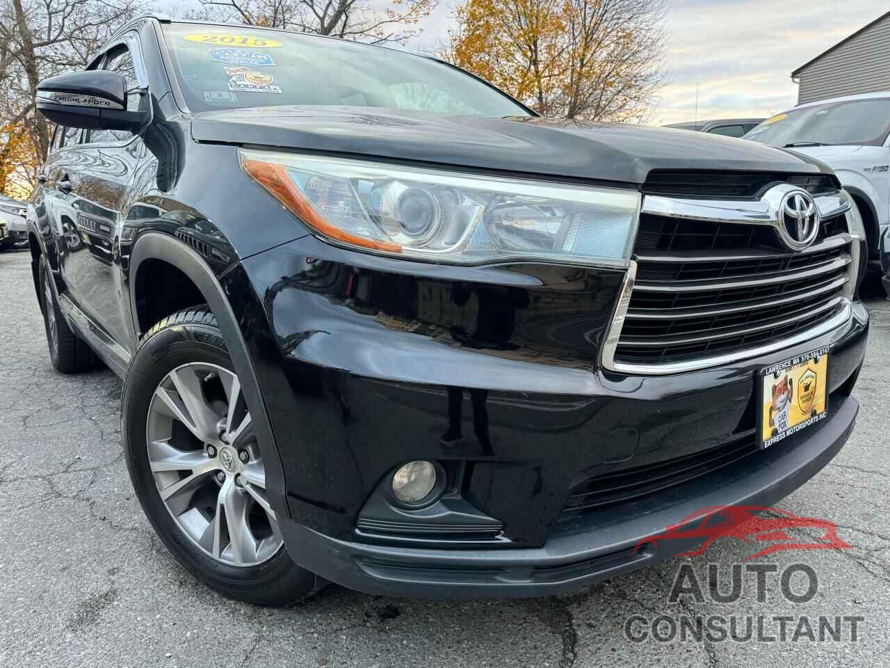 TOYOTA HIGHLANDER 2015 - 5TDJKRFHXFS115663