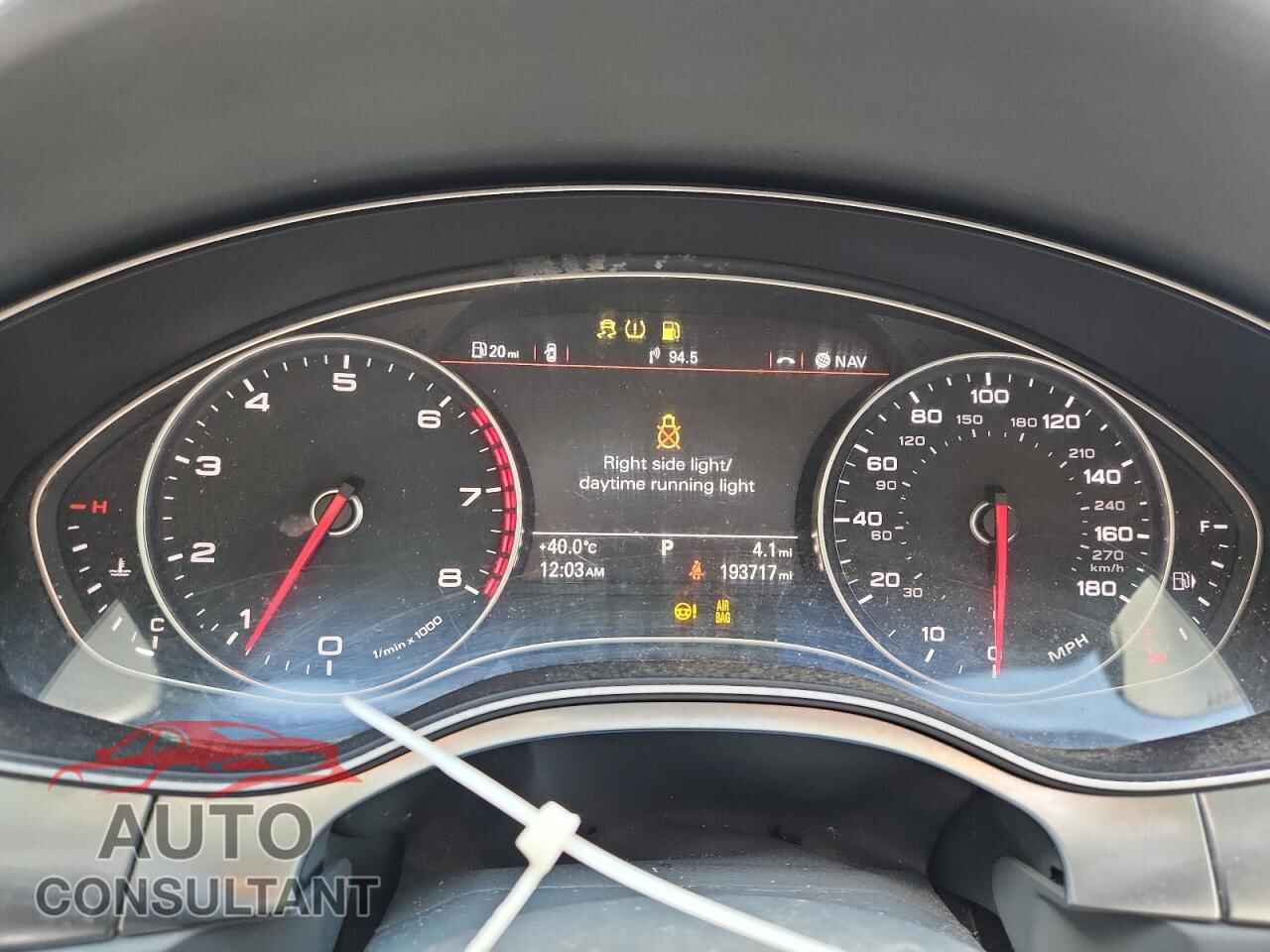 AUDI A6 2013 - WAUGFAFC6DN130018