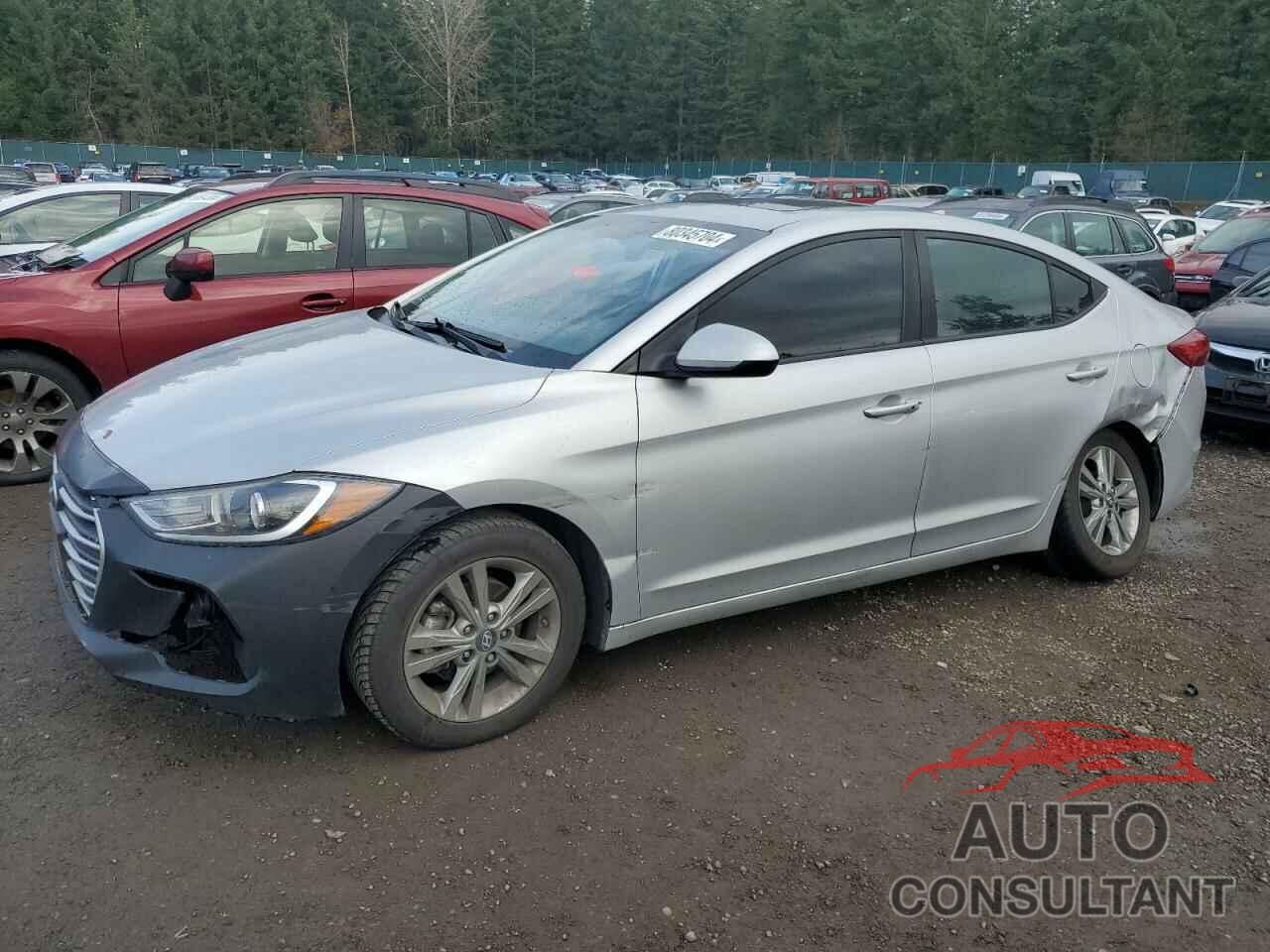 HYUNDAI ELANTRA 2018 - KMHD84LF3JU499769
