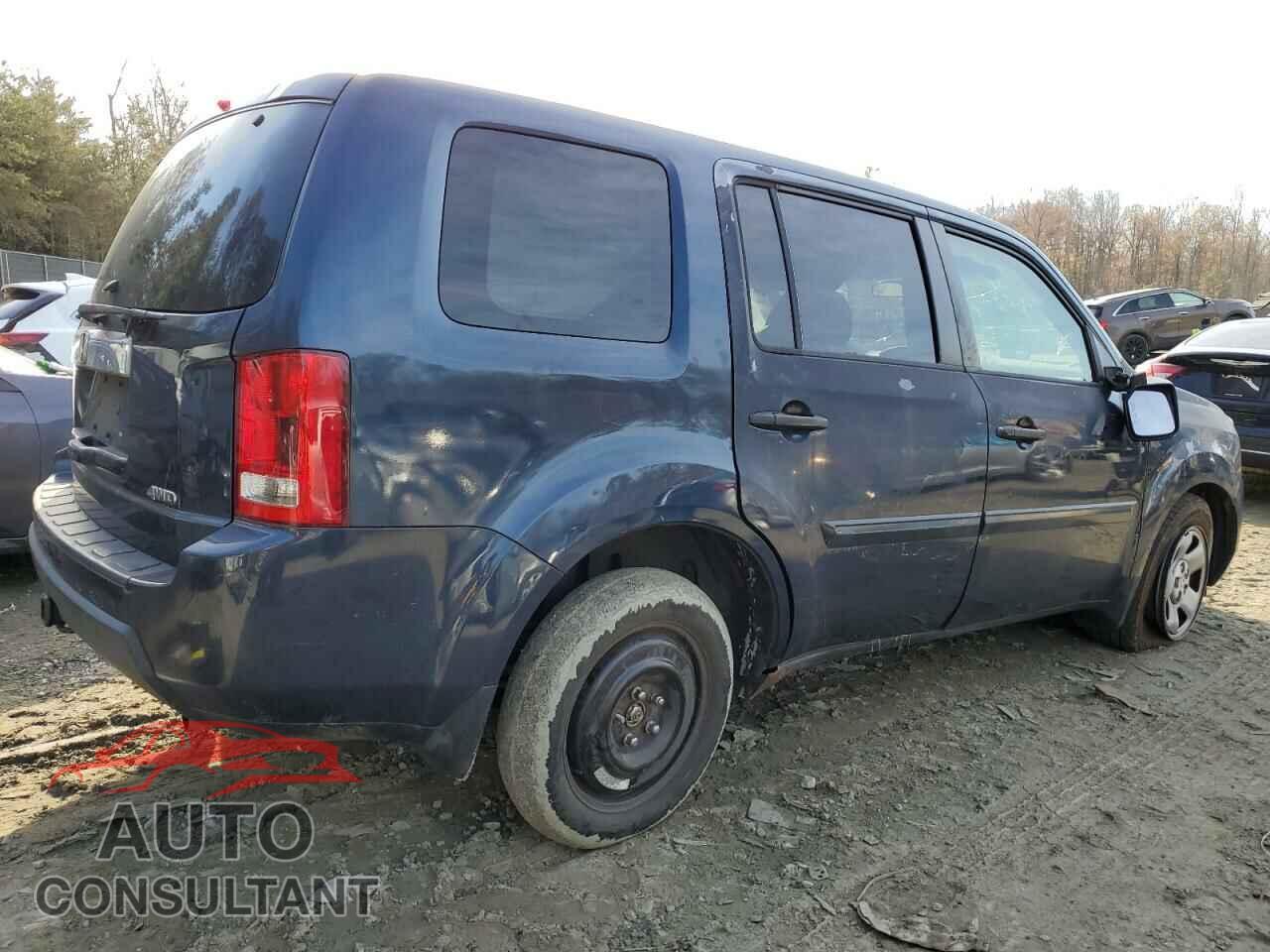 HONDA PILOT 2011 - 5FNYF4H28BB097306