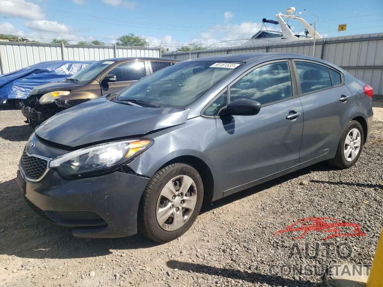 KIA FORTE 2016 - KNAFK4A64G5496381