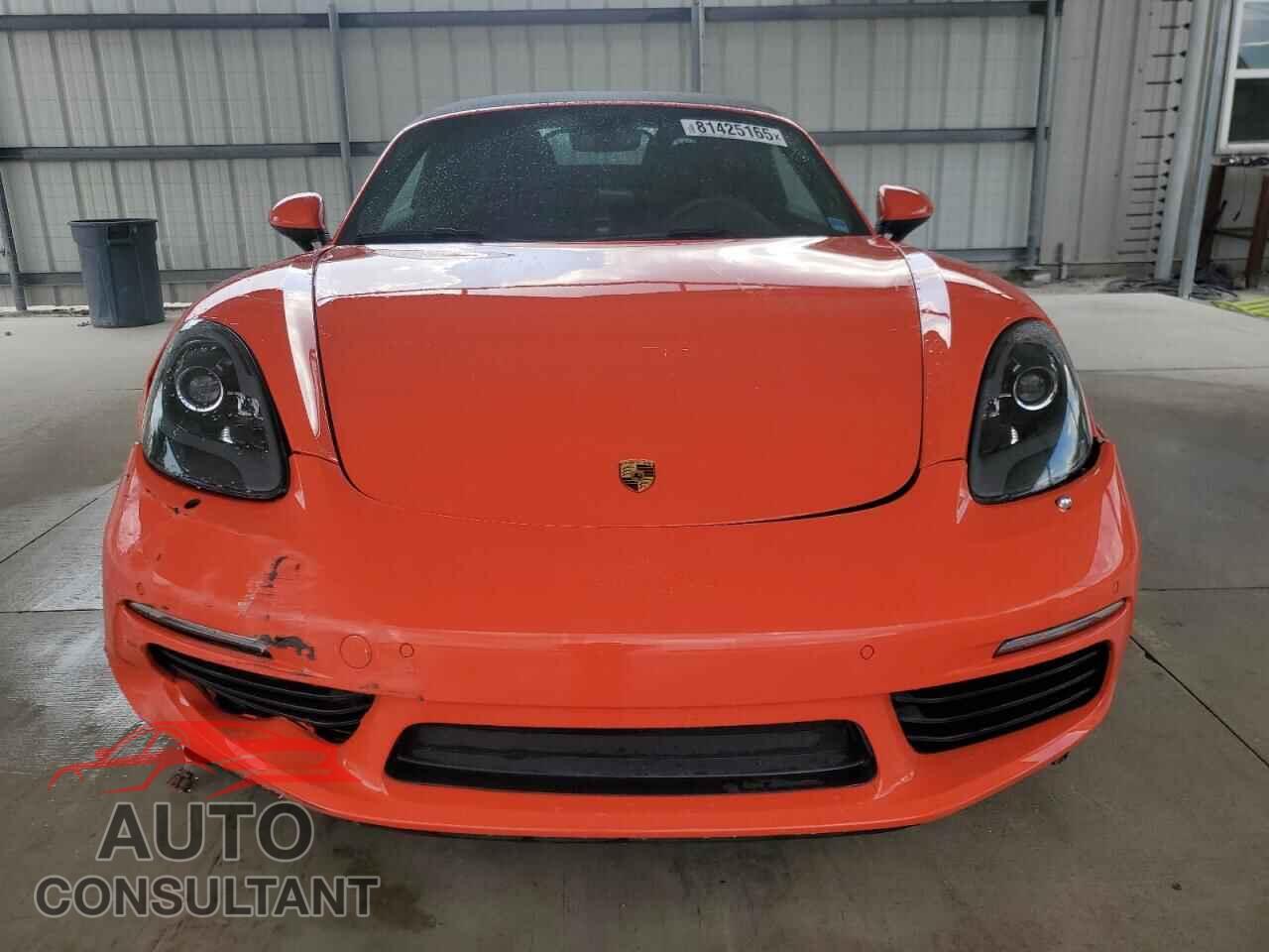 PORSCHE BOXSTER 2018 - WP0CA2A89JS210998