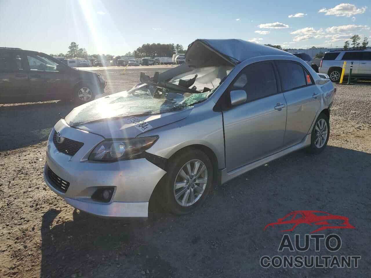 TOYOTA COROLLA 2009 - 2T1BU40E19C169642