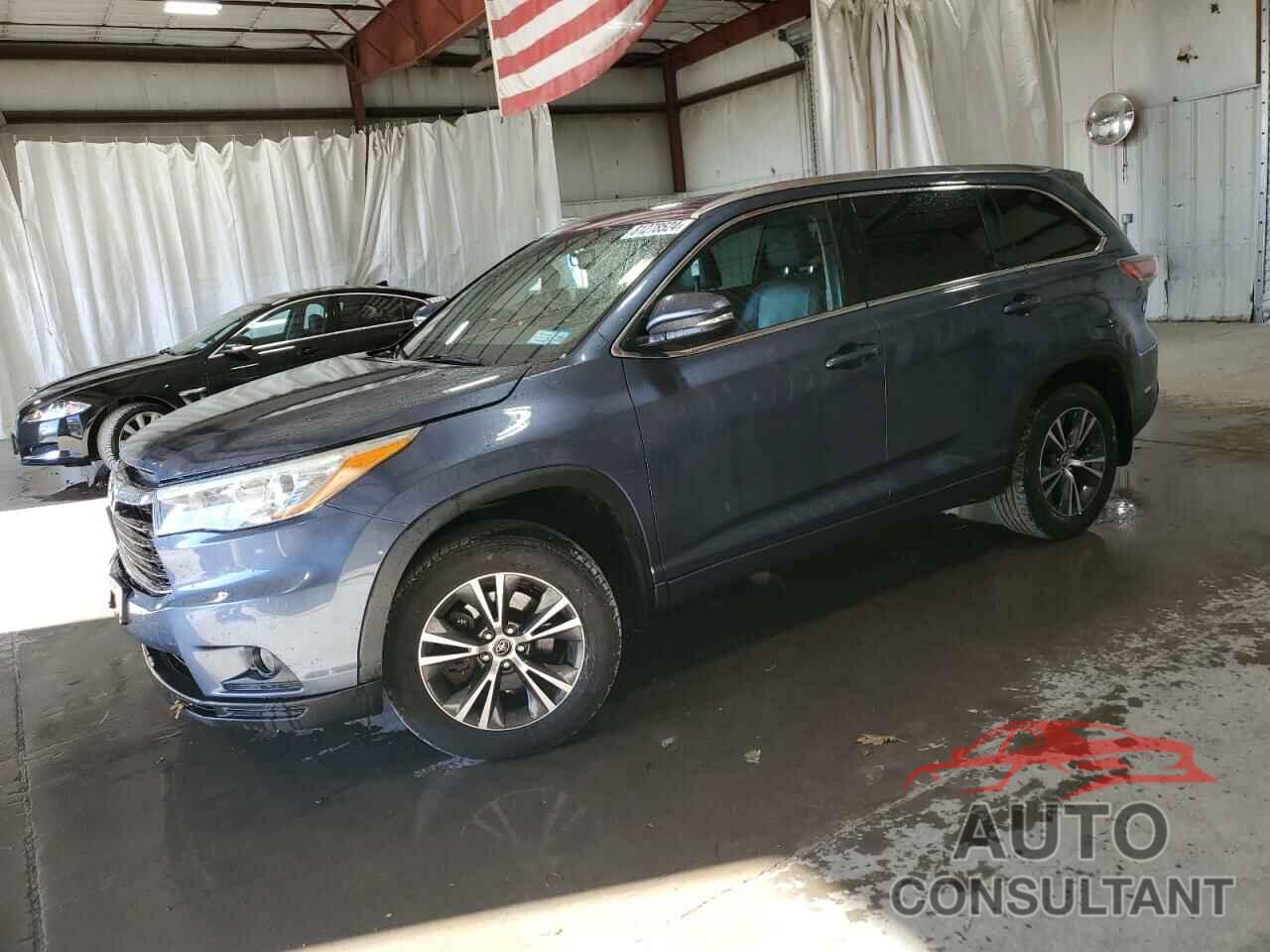 TOYOTA HIGHLANDER 2016 - 5TDJKRFH7GS274903