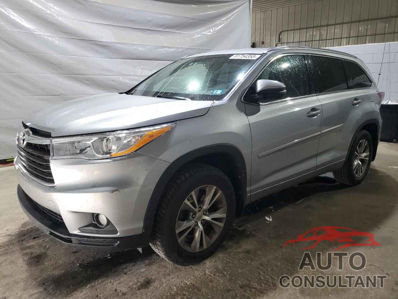 TOYOTA HIGHLANDER 2014 - 5TDJKRFHXES060579