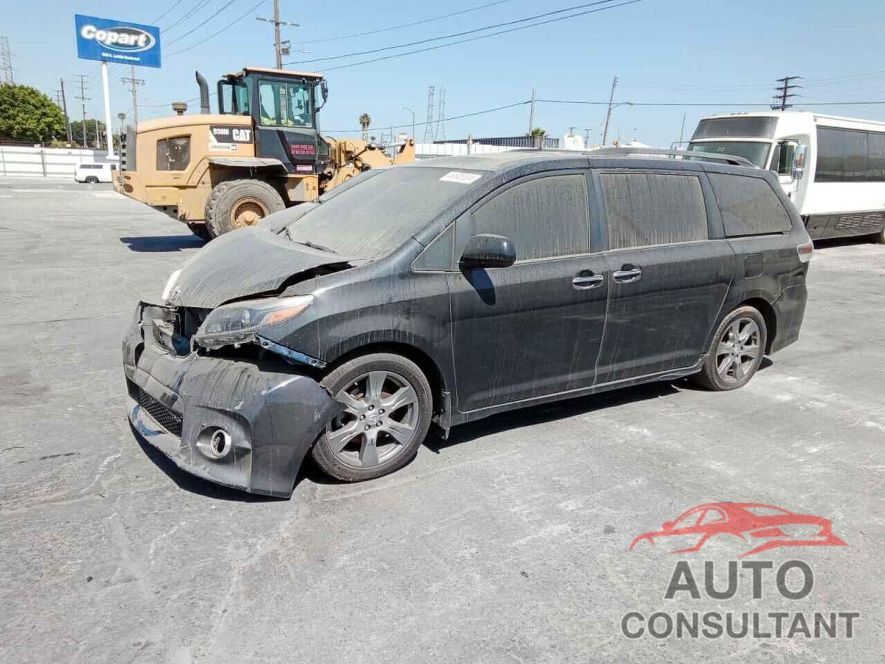 TOYOTA SIENNA 2017 - 5TDXZ3DC9HS777747