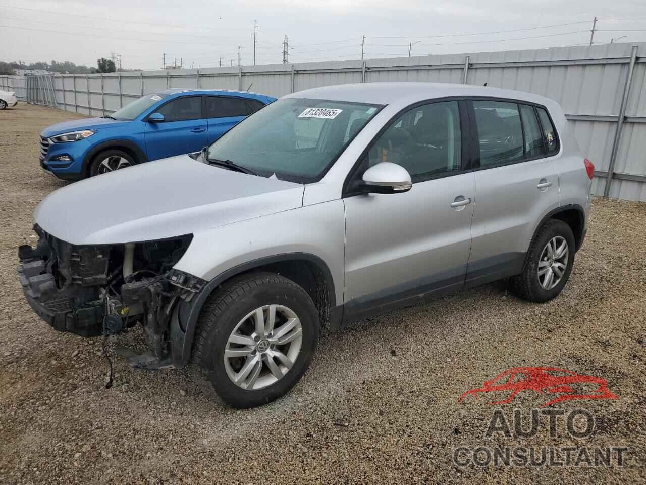 VOLKSWAGEN TIGUAN 2013 - WVGBV3AX7DW593622