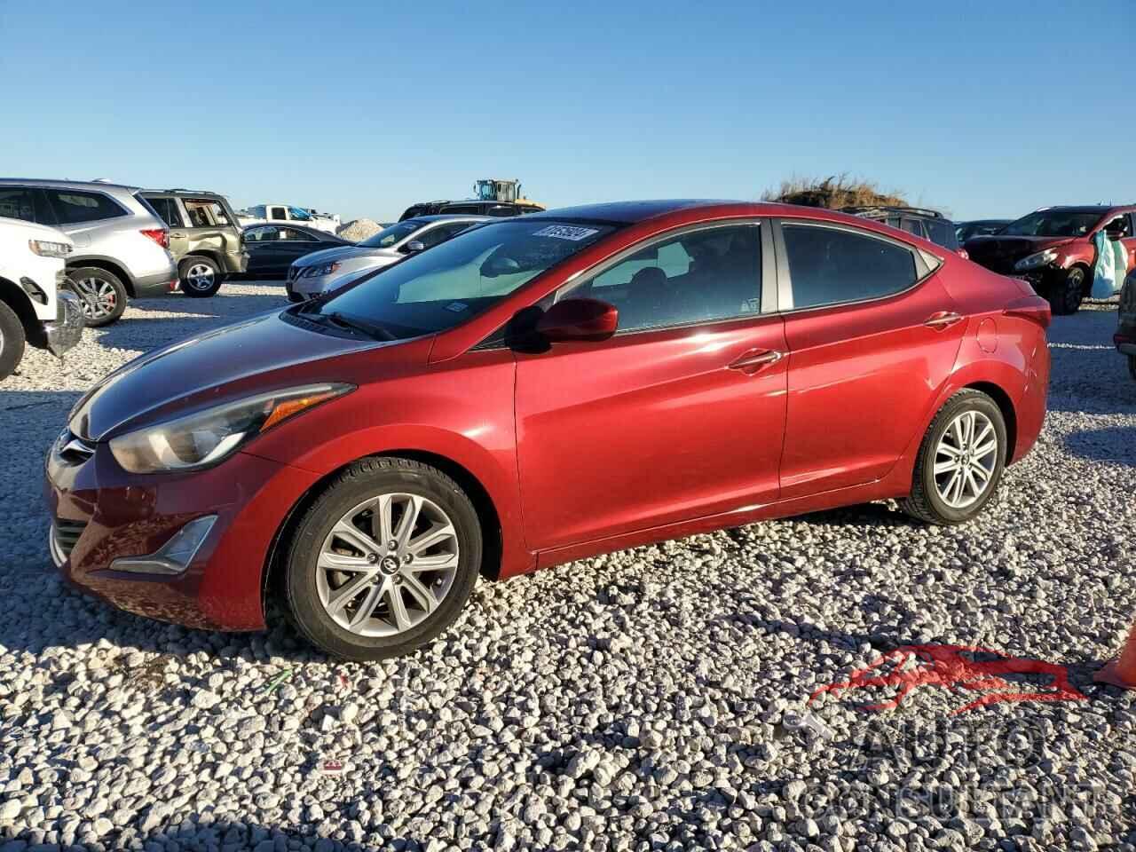 HYUNDAI ELANTRA 2014 - 5NPDH4AE1EH504515