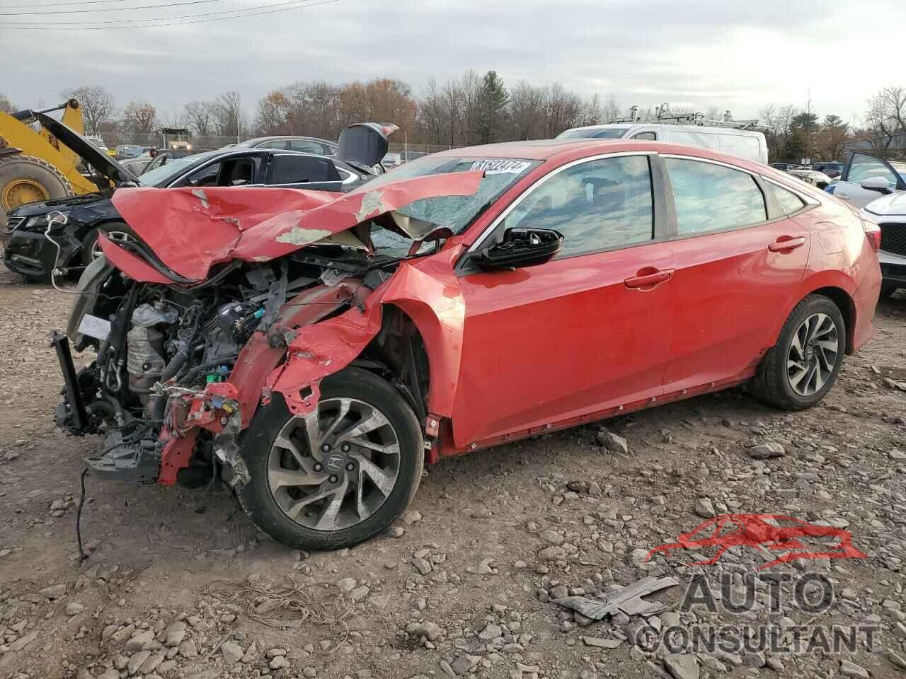 HONDA CIVIC 2018 - 2HGFC2F74JH538507