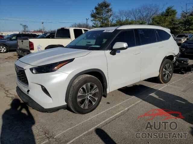 TOYOTA HIGHLANDER 2022 - 5TDGZRBH8NS578315