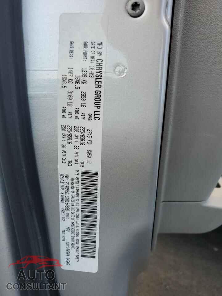 DODGE CARAVAN 2010 - 2D4RN5D13AR154866