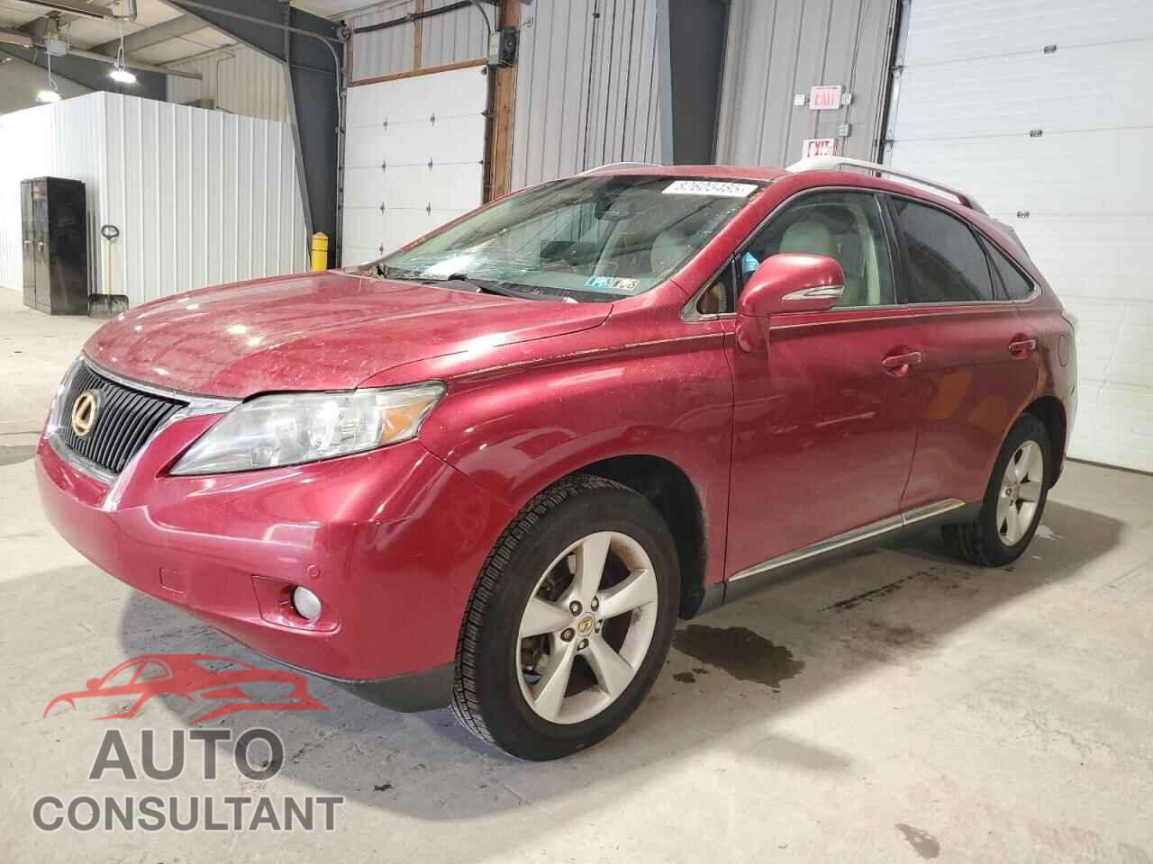 LEXUS RX350 2011 - 2T2BK1BA8BC108515