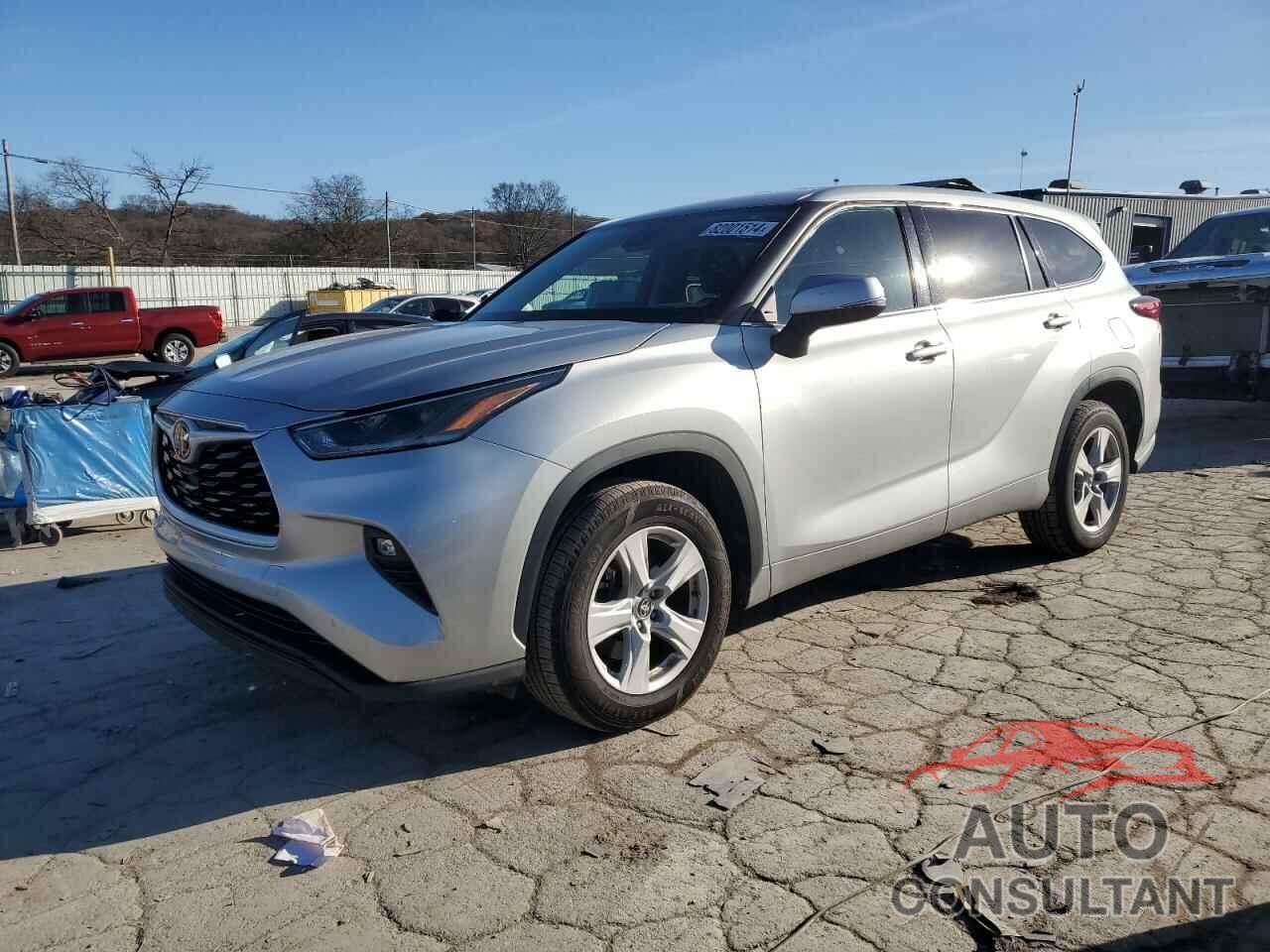 TOYOTA HIGHLANDER 2021 - 5TDZZRAH8MS529253