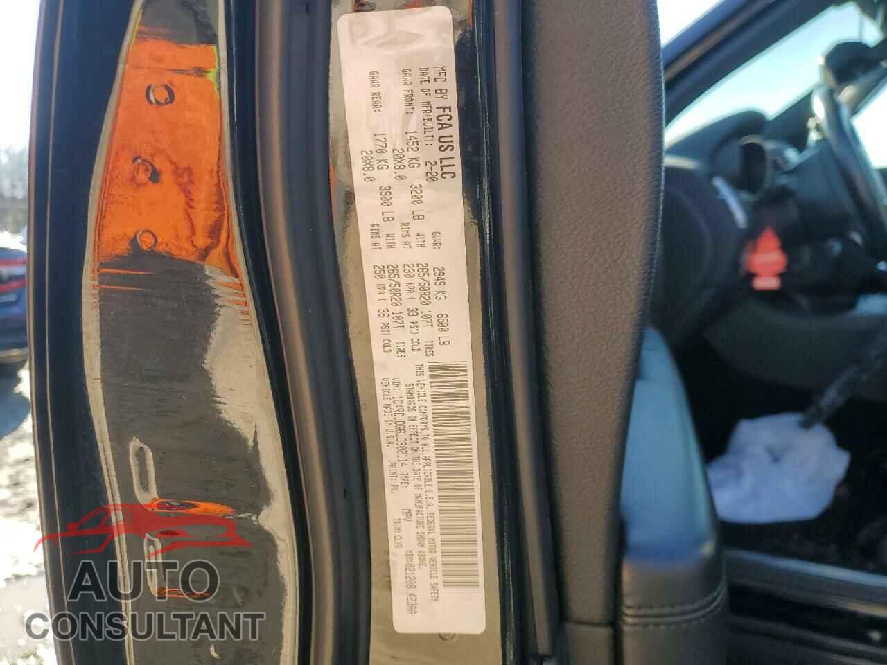 DODGE DURANGO 2020 - 1C4RDJDG6LC302114