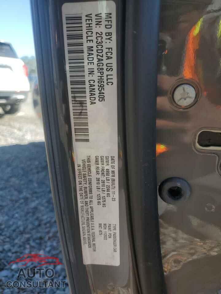 DODGE CHALLENGER 2023 - 2C3CDZAG8PH695405