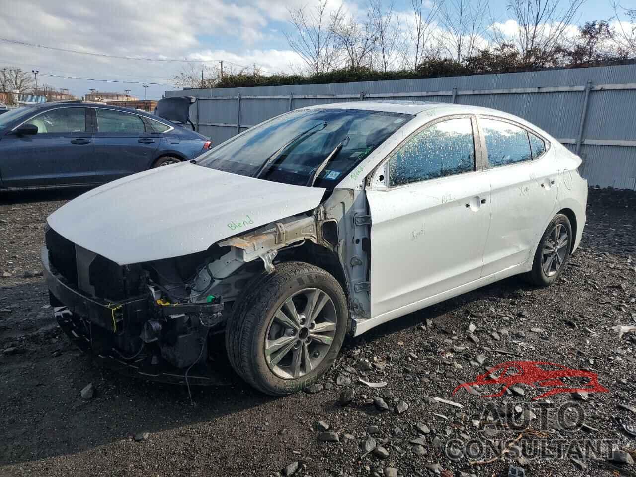 HYUNDAI ELANTRA 2017 - 5NPD84LF6HH121888