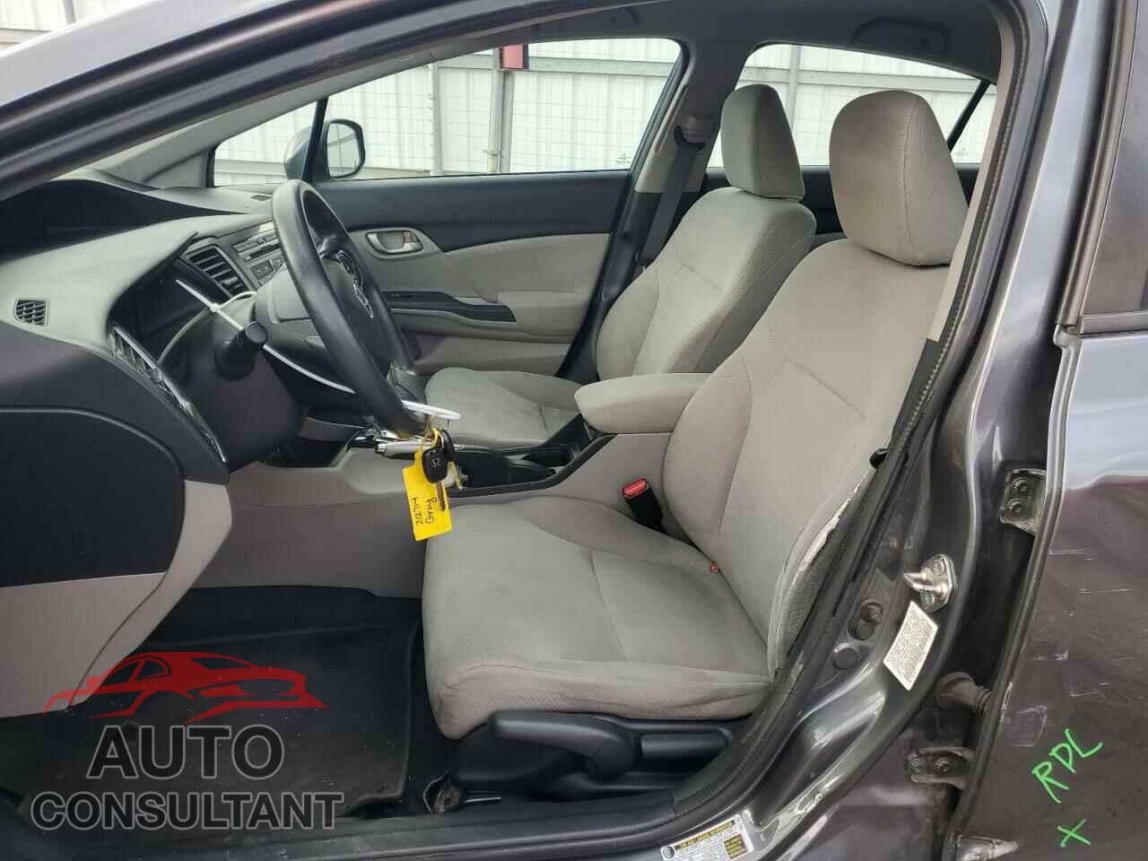 HONDA CIVIC 2013 - 19XFB2F55DE062431
