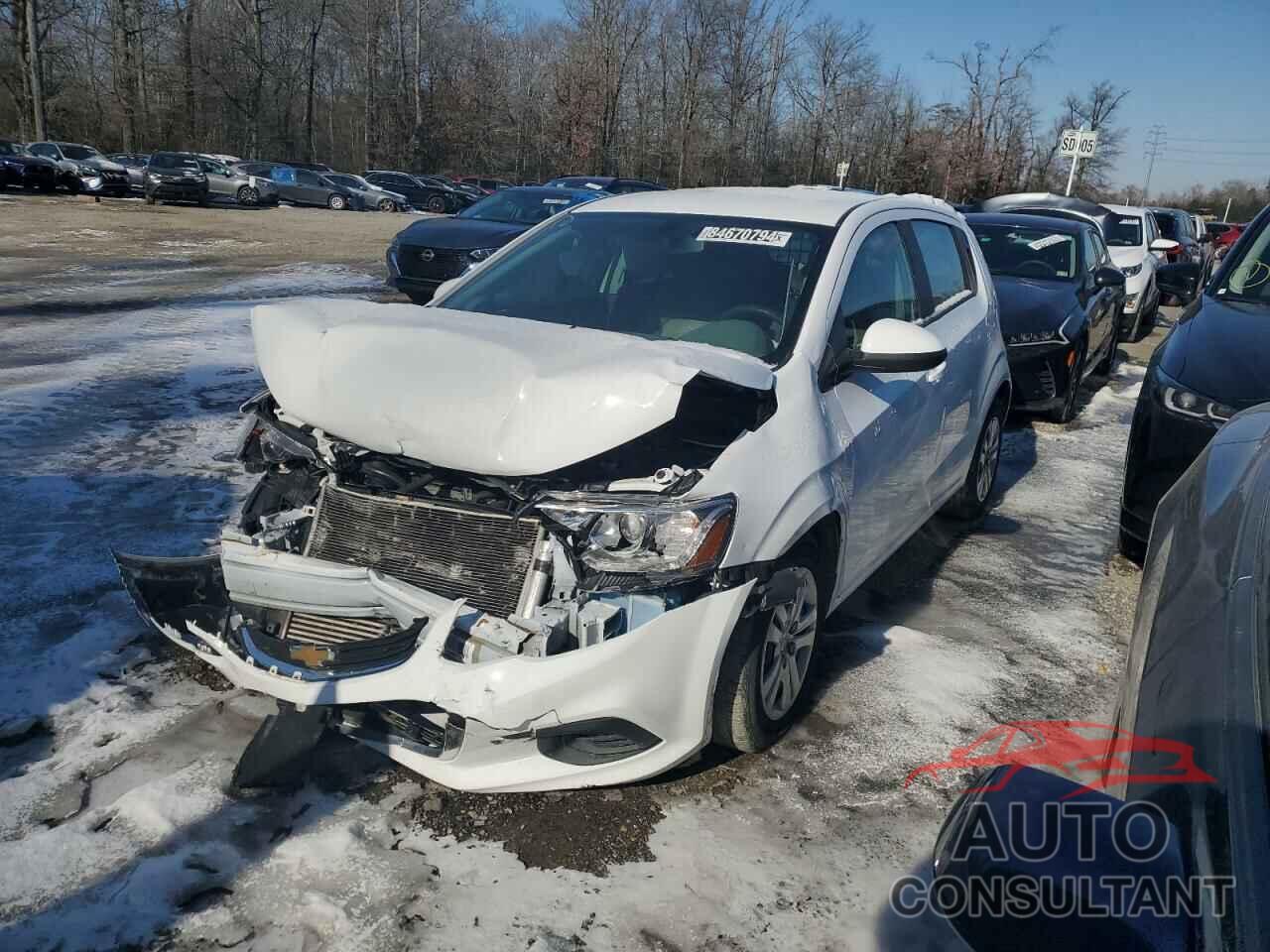 CHEVROLET SONIC 2020 - 1G1JG6SB8L4139848