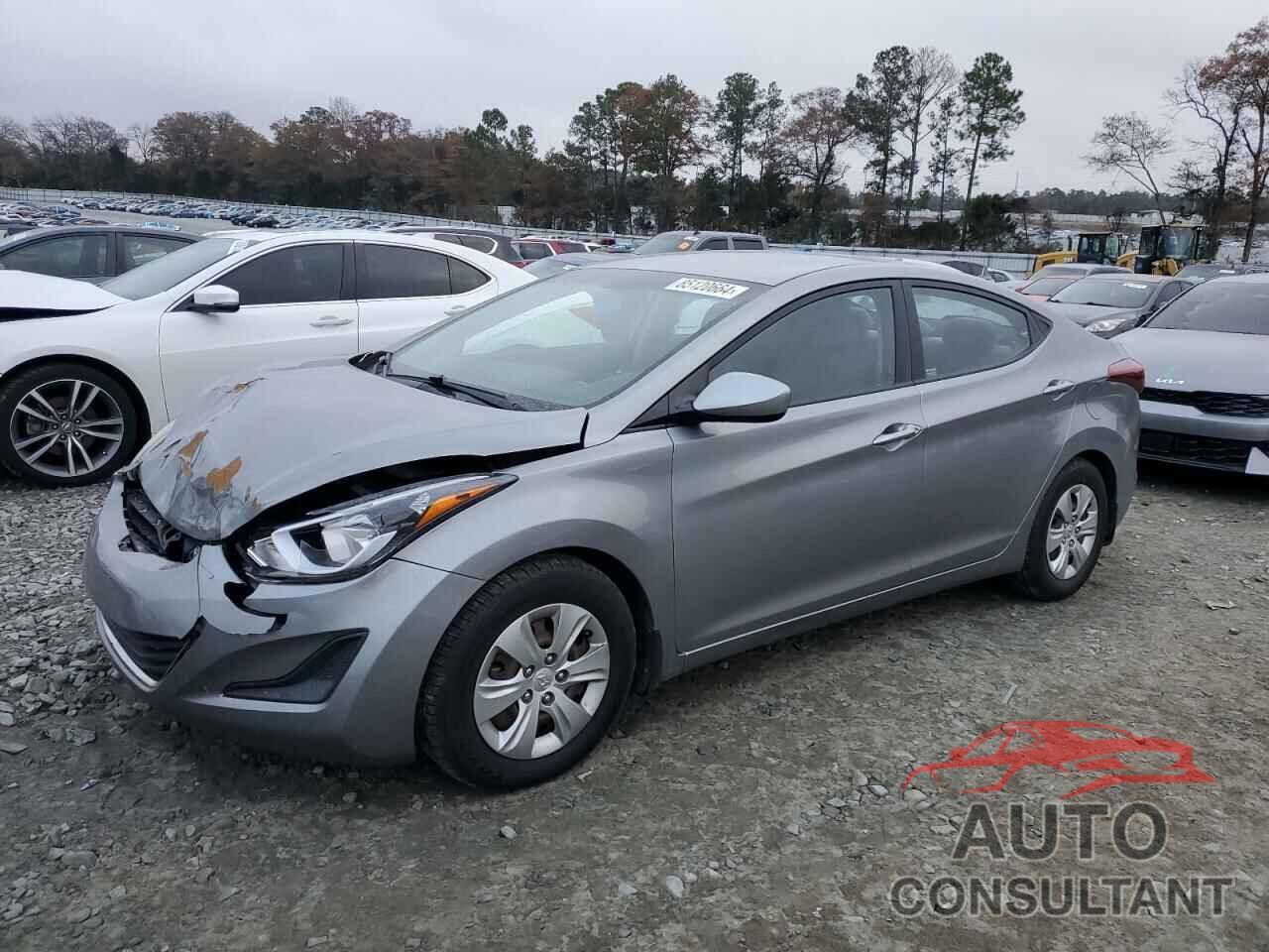 HYUNDAI ELANTRA 2016 - KMHDH4AE6GU489496