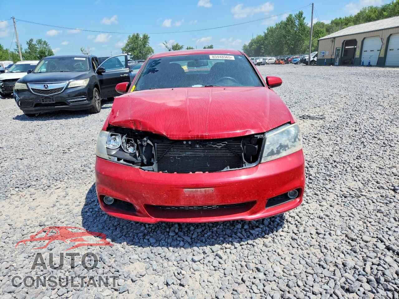 DODGE AVENGER 2013 - 1C3CDZCB1DN620257