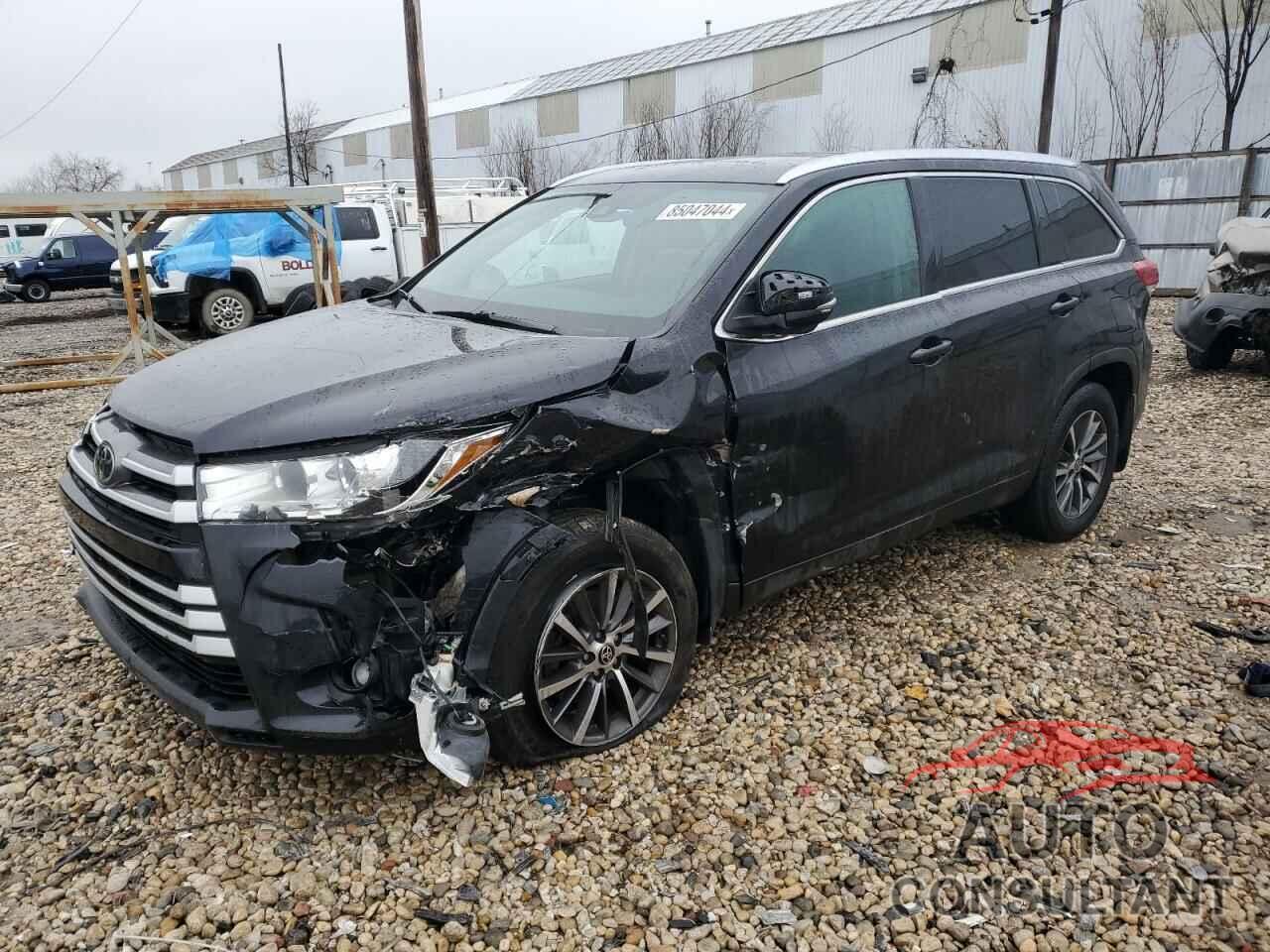 TOYOTA HIGHLANDER 2019 - 5TDJZRFH8KS627993