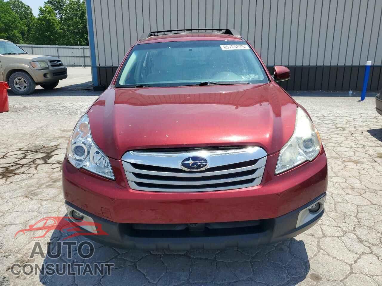 SUBARU OUTBACK 2011 - 4S4BRBCC1B3416197