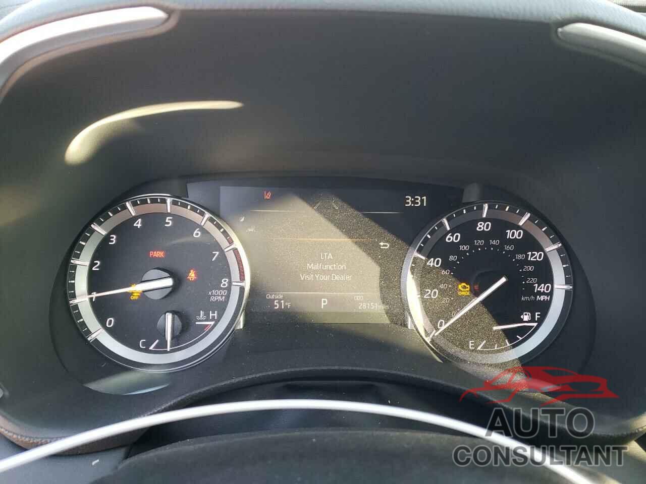 TOYOTA HIGHLANDER 2022 - 5TDLZRAH9NS134702