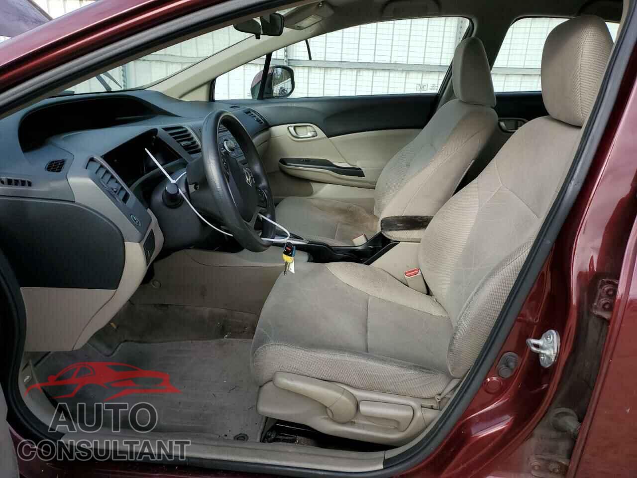 HONDA CIVIC 2012 - 2HGFB2F54CH532100