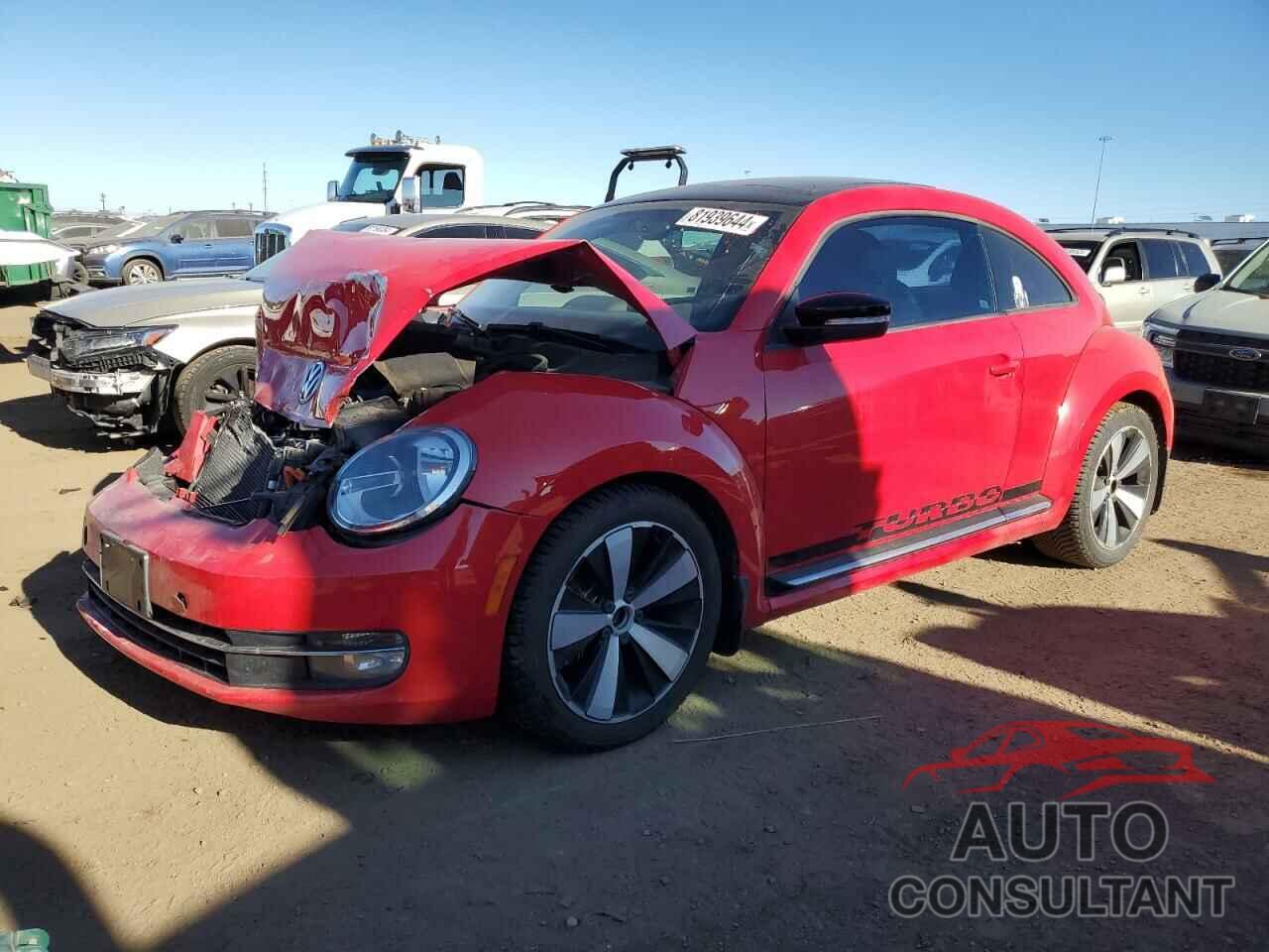 VOLKSWAGEN BEETLE 2012 - 3VWV67AT5CM659017