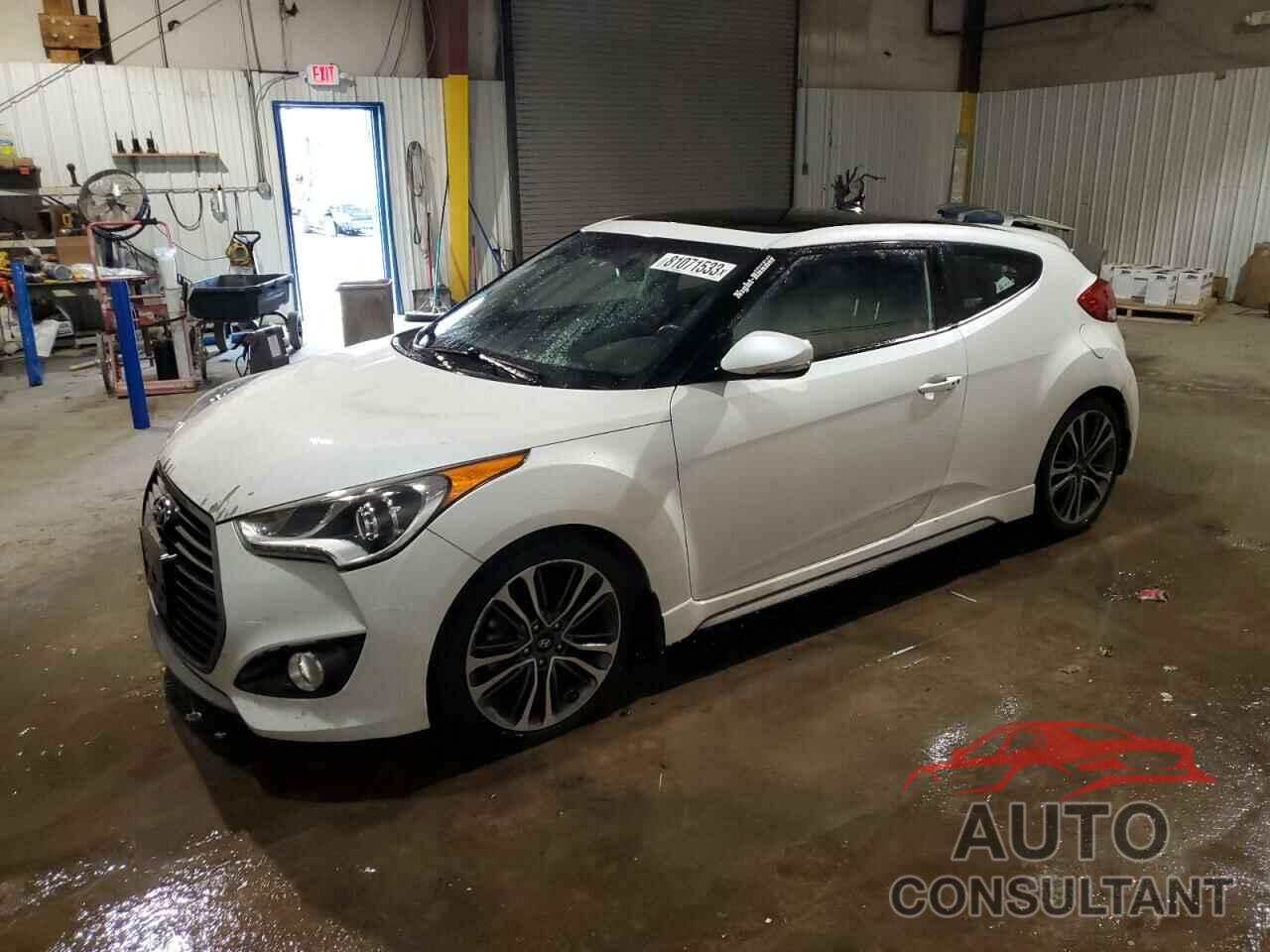 HYUNDAI VELOSTER 2016 - KMHTC6AE2GU282951