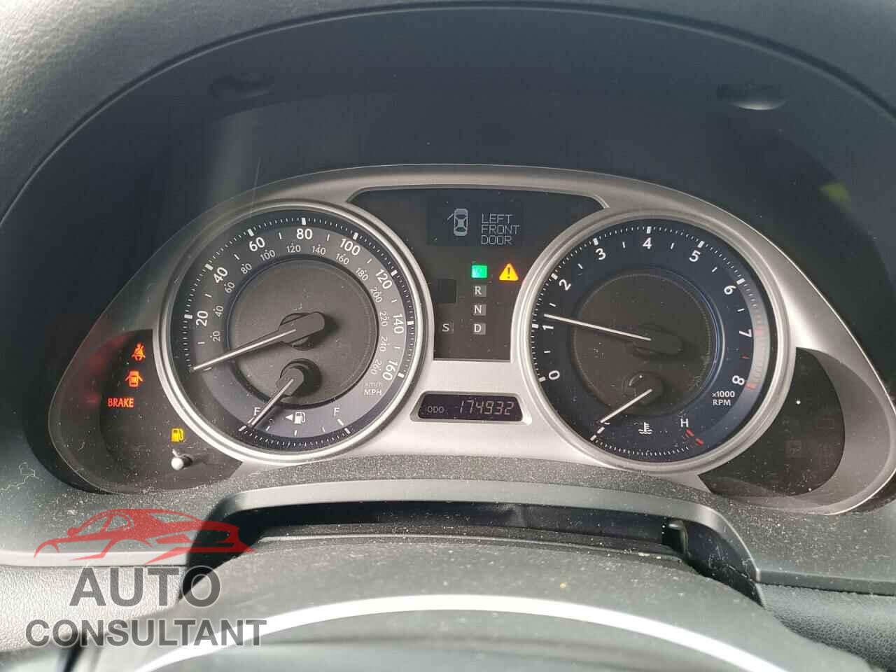 LEXUS IS 2010 - JTHBE5C26A2017409