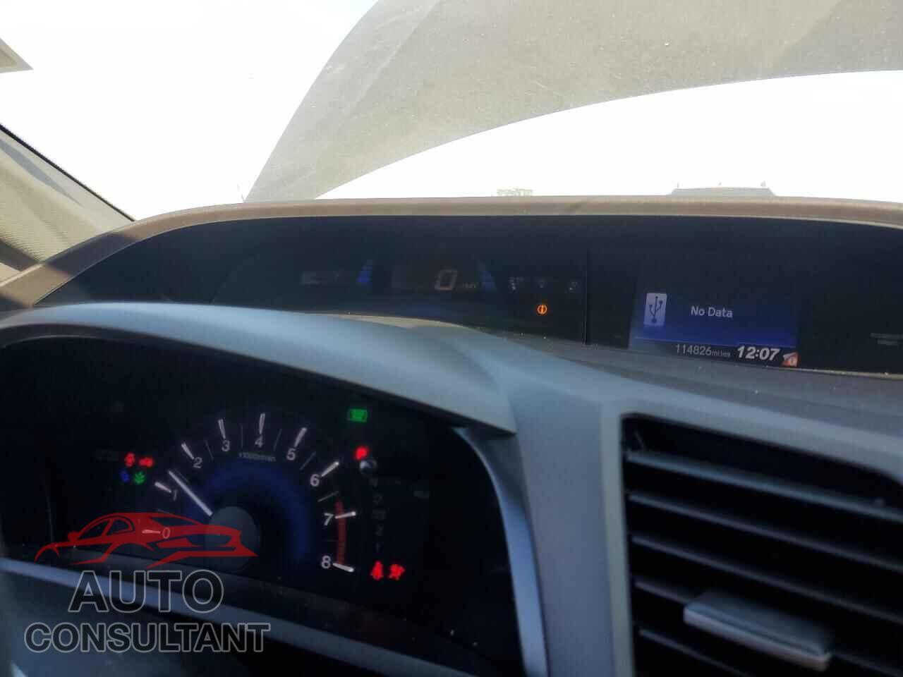 HONDA CIVIC 2012 - 19XFB2F52CE109624