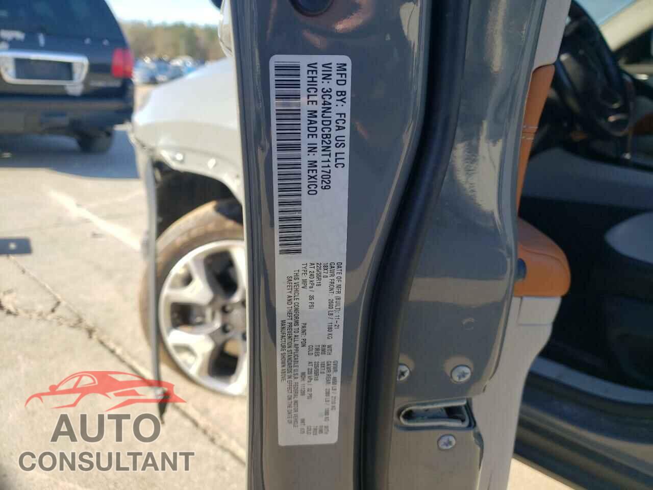 JEEP COMPASS 2022 - 3C4NJDCB2NT117029